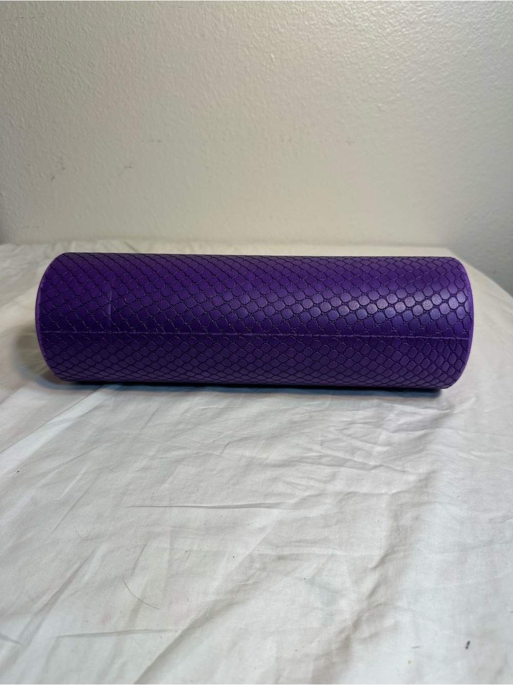 Gaiam Compact Foam Roller Yoga Purple About 12in Long